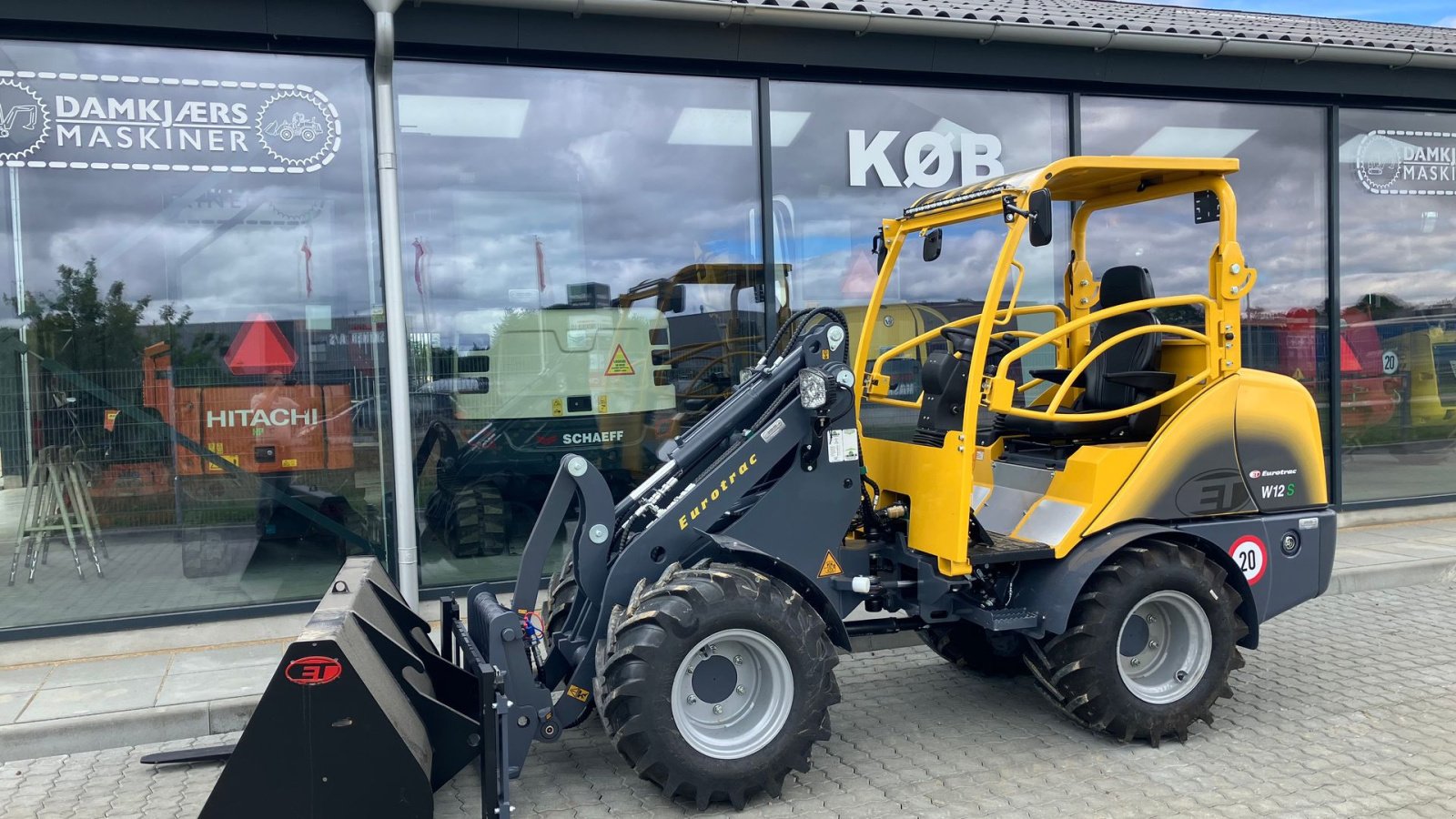 Kompaktlader типа Eurotrac W12S Eurotrac, Gebrauchtmaschine в Horsens (Фотография 1)