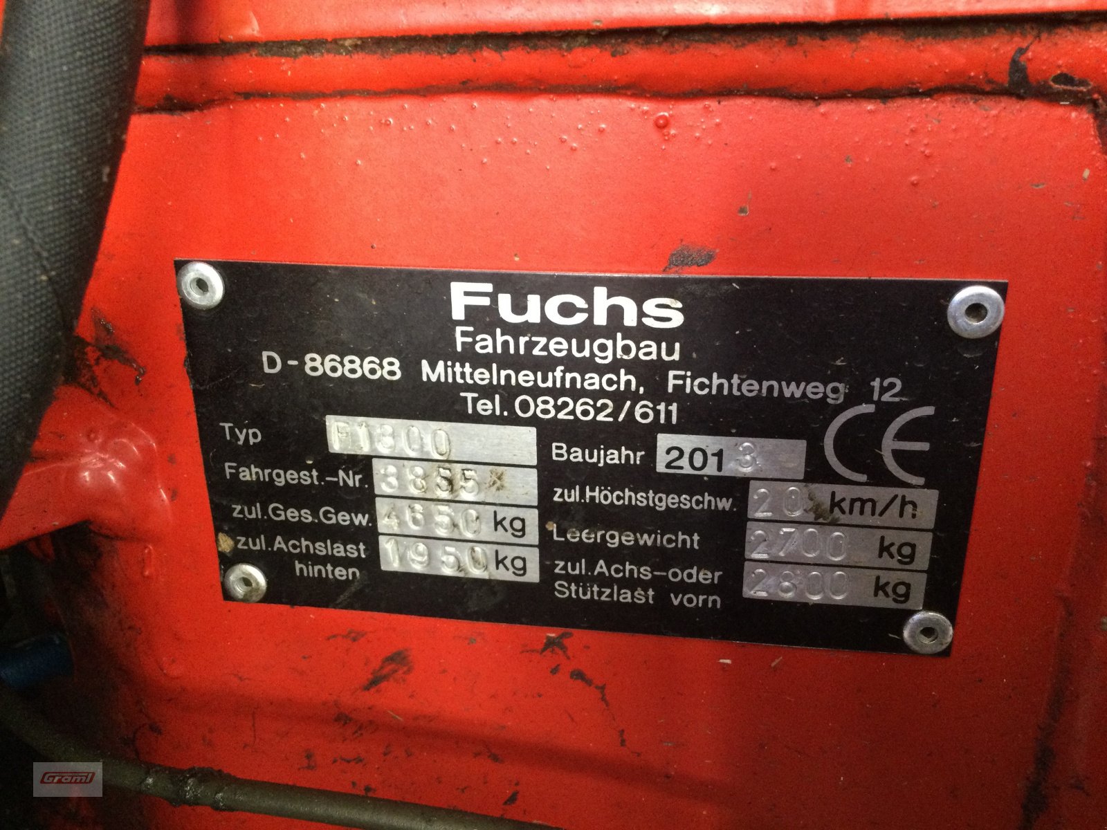 Kompaktlader des Typs Fuchs F 1300, Gebrauchtmaschine in Kößlarn (Bild 7)