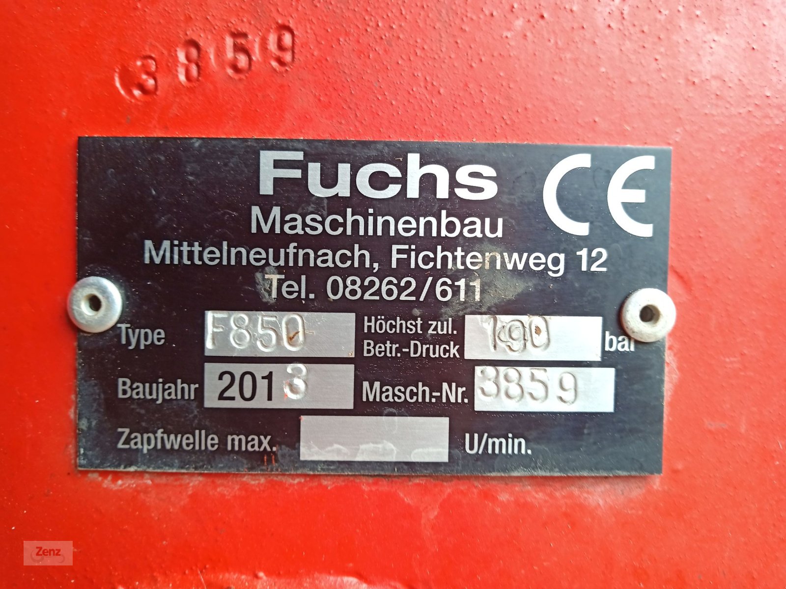 Kompaktlader des Typs Fuchs F 850, Gebrauchtmaschine in Gars (Bild 10)