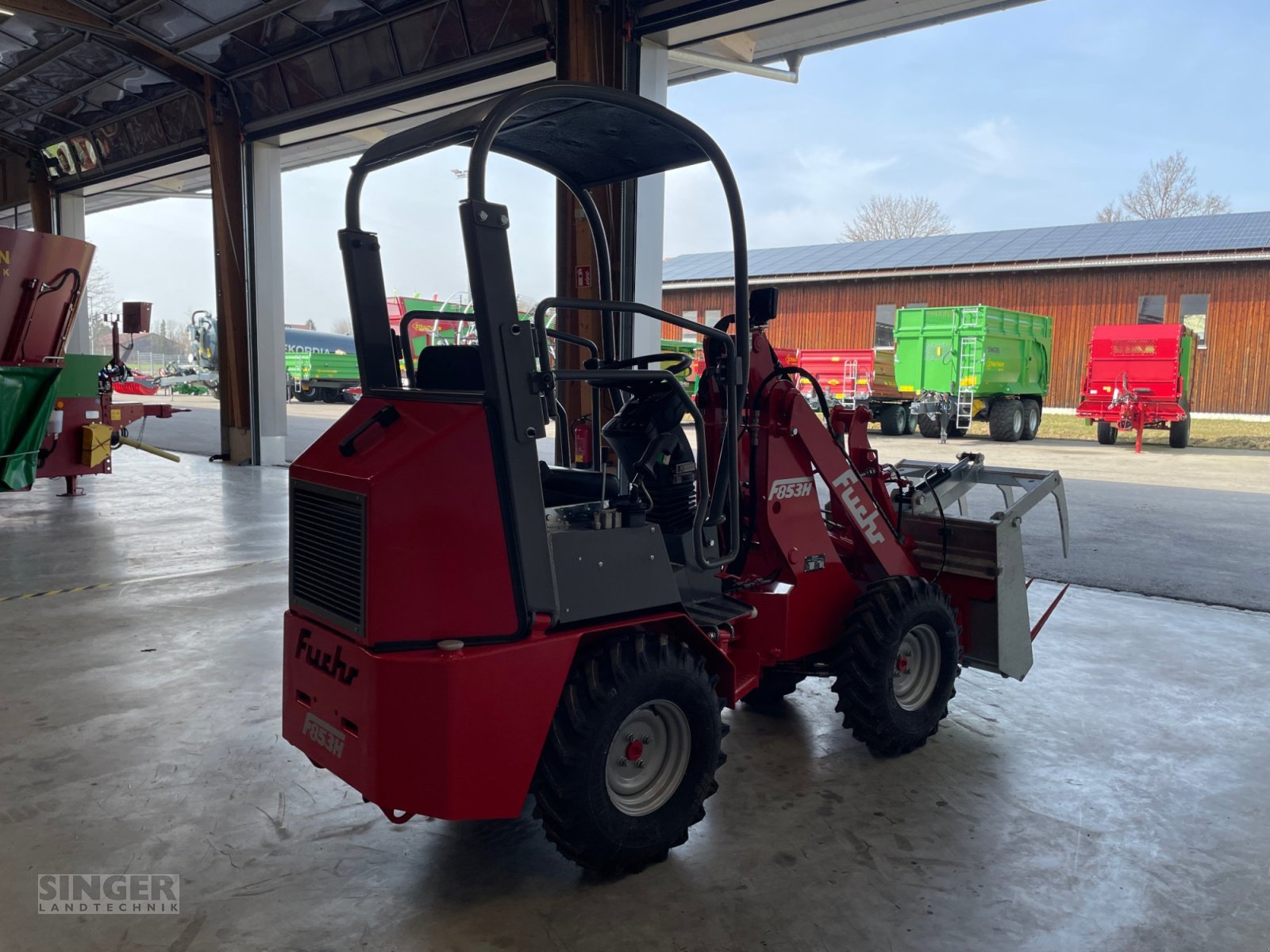 Kompaktlader des Typs Fuchs F 853 H, Neumaschine in Ebenhofen (Bild 7)