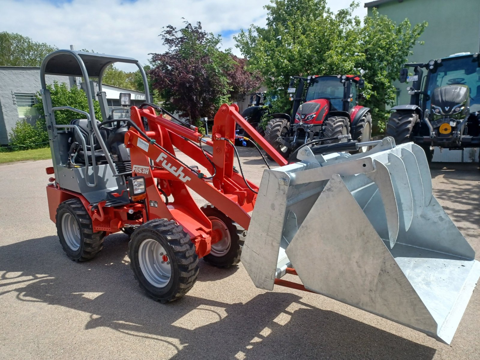 Kompaktlader Türe ait Fuchs F 853 H, Neumaschine içinde Uffenheim (resim 2)