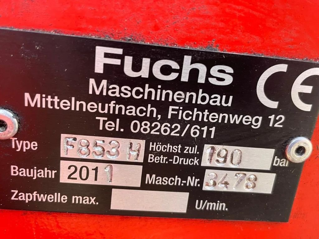 Kompaktlader Türe ait Fuchs F853H shovel loader, Gebrauchtmaschine içinde Lunteren (resim 9)