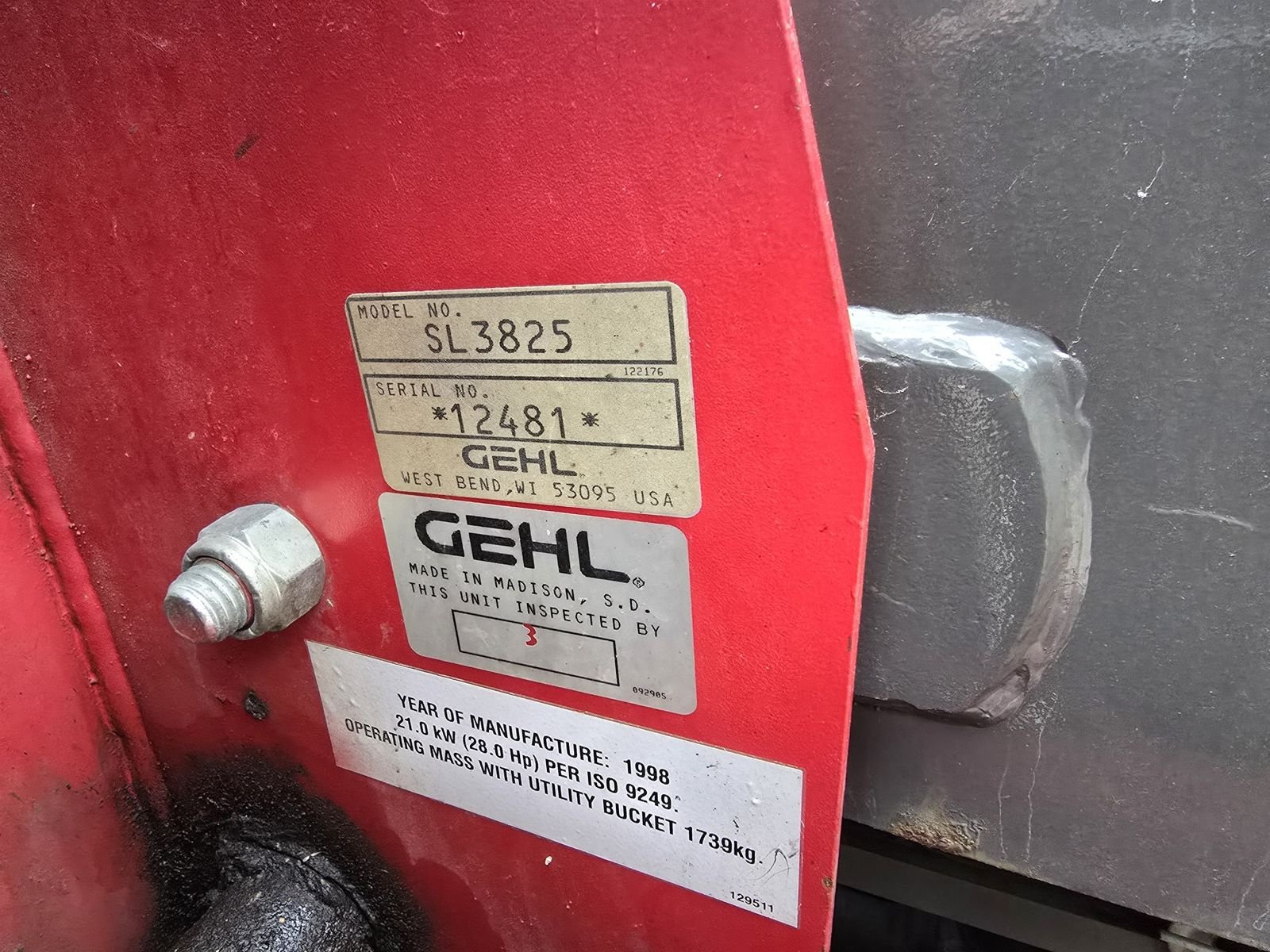 Kompaktlader типа Gehl 3825 SX, Gebrauchtmaschine в Gabersdorf (Фотография 13)