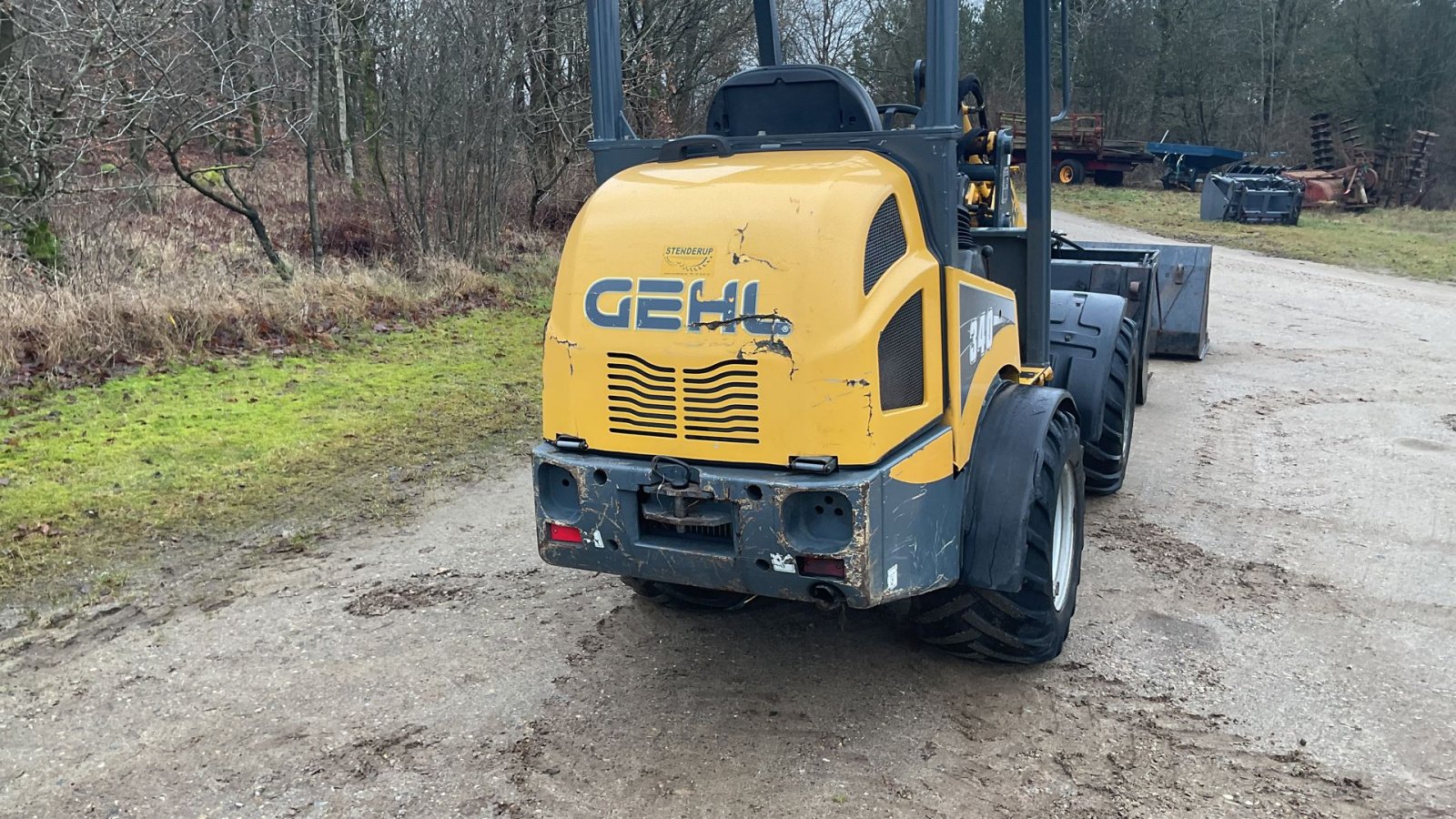 Kompaktlader van het type Gehl AL 340, Gebrauchtmaschine in Bording (Foto 5)