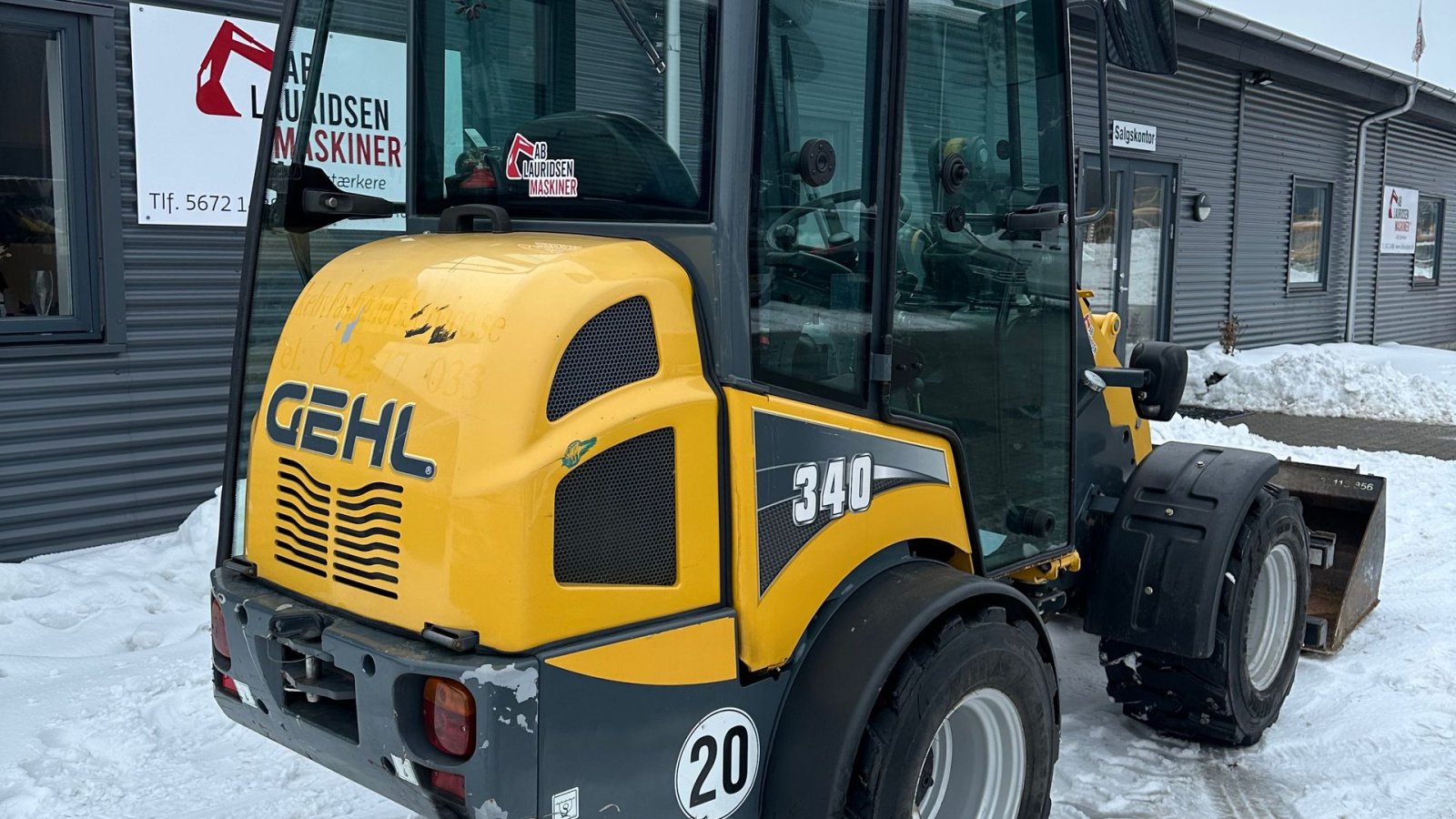 Kompaktlader типа Gehl AL 340, Gebrauchtmaschine в Rønnede (Фотография 4)