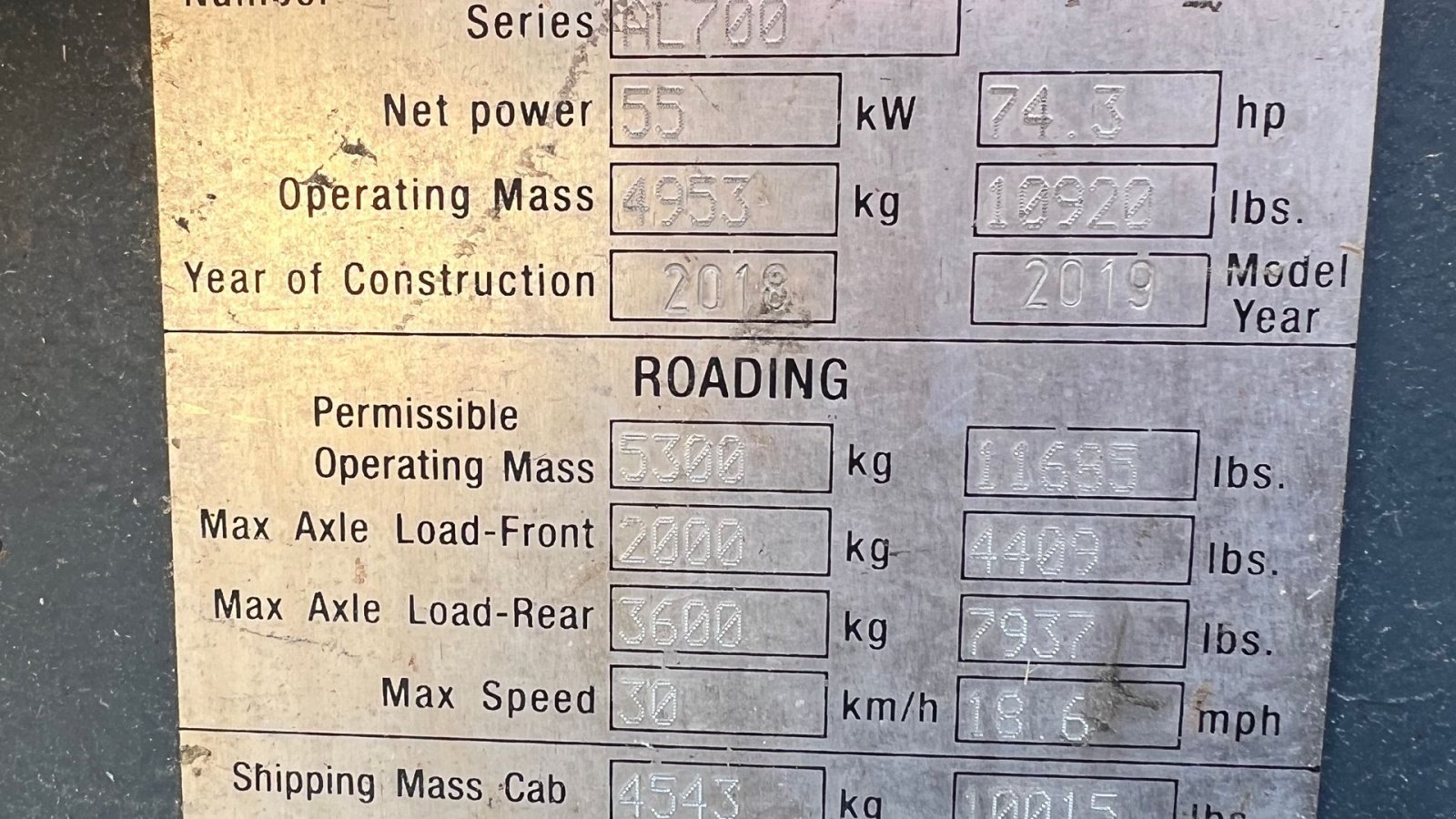 Kompaktlader van het type Gehl AL 750, Gebrauchtmaschine in Brønderslev (Foto 4)