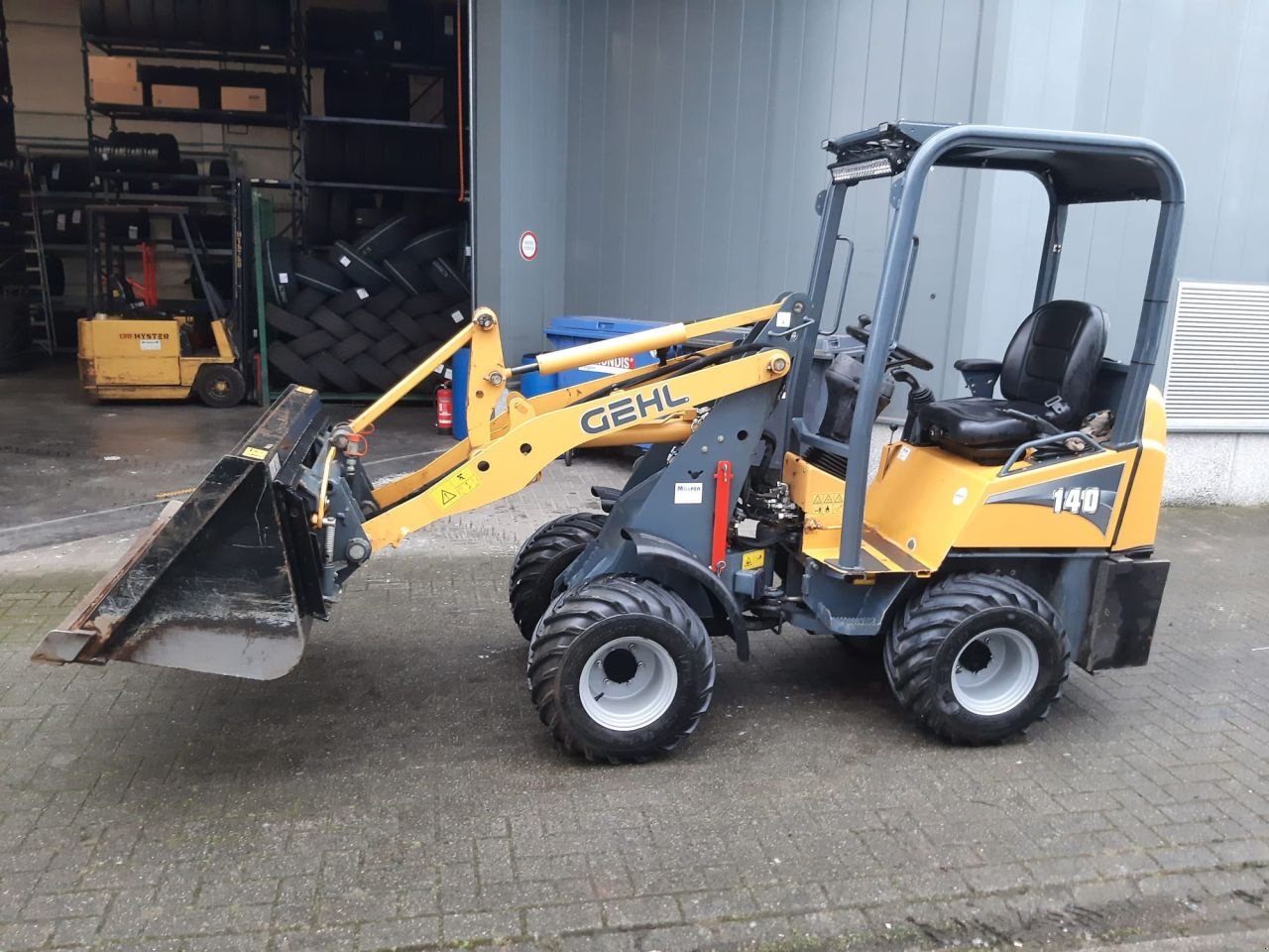 Kompaktlader van het type Gehl AL140 loader, Gebrauchtmaschine in Roermond (Foto 2)