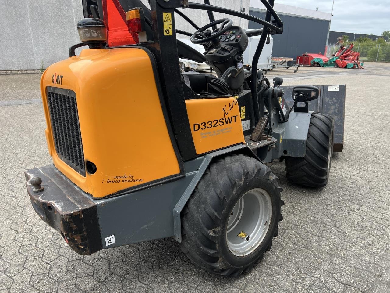 Kompaktlader typu GiANT 332 SWT X-TRA, Gebrauchtmaschine w Viborg (Zdjęcie 7)