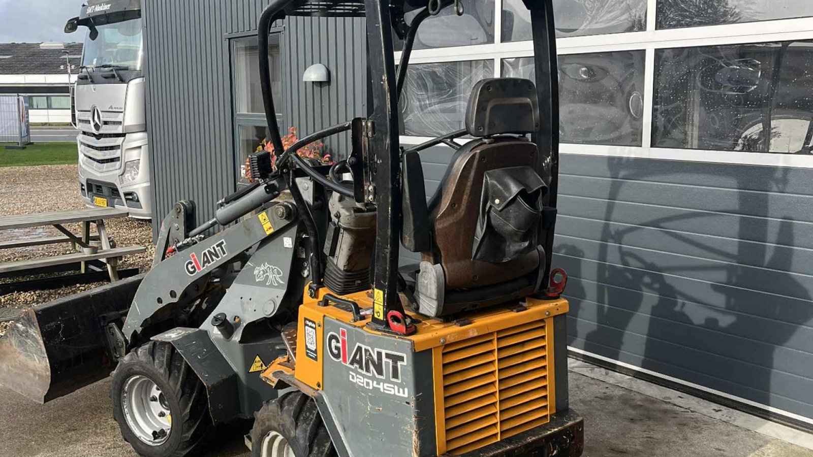 Kompaktlader of the type GiANT D204SW, Gebrauchtmaschine in Føvling (Picture 4)