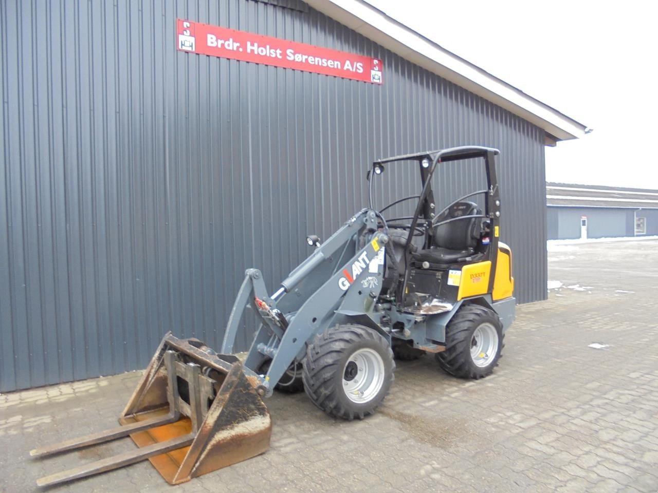 Kompaktlader a típus GiANT D337T, Gebrauchtmaschine ekkor: Ribe (Kép 8)