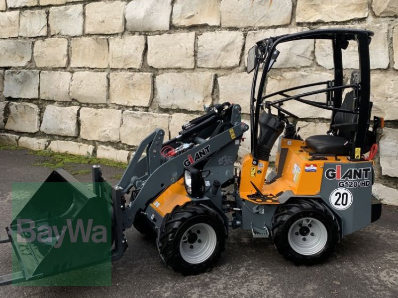 Kompaktlader du type GiANT G1200 HD, Neumaschine en Brackenheim