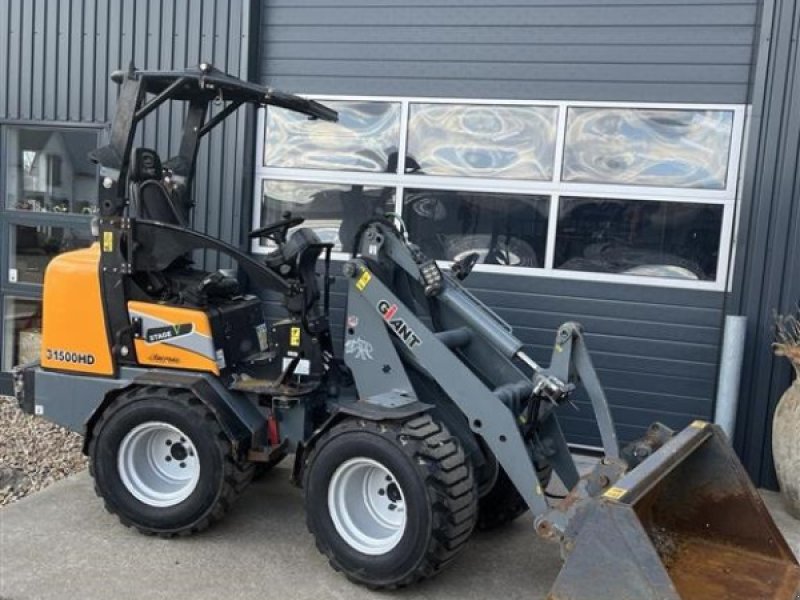 GiANT G1500 HD, Gebrauchtmaschine, Baujahr: 2022, Betriebsstunden / Hektar: 6700 (Bild 1) Kompaktlader des Typs GiANT G1500 HD, Gebrauchtmaschine in Føvling (Bild 1)