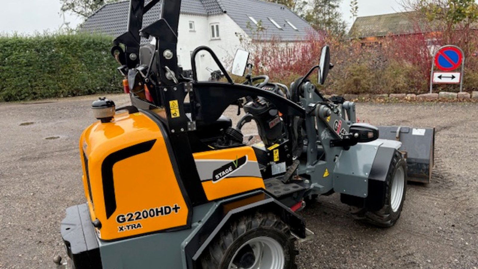 Kompaktlader van het type GiANT G2200E X-tra 3. FUNKTION, HYDRAULISK SKIFT, VEJLYS,SKOVL, GAFLER, Gebrauchtmaschine in Dronninglund (Foto 5)