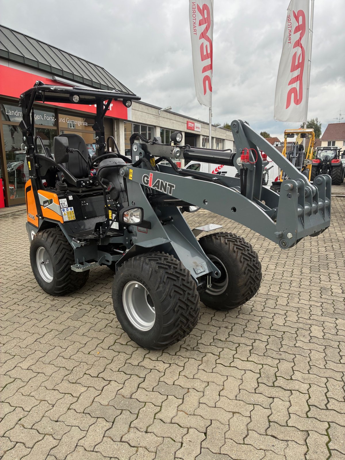 Kompaktlader του τύπου GiANT G2500 HD, Neumaschine σε Ostrach (Φωτογραφία 2)