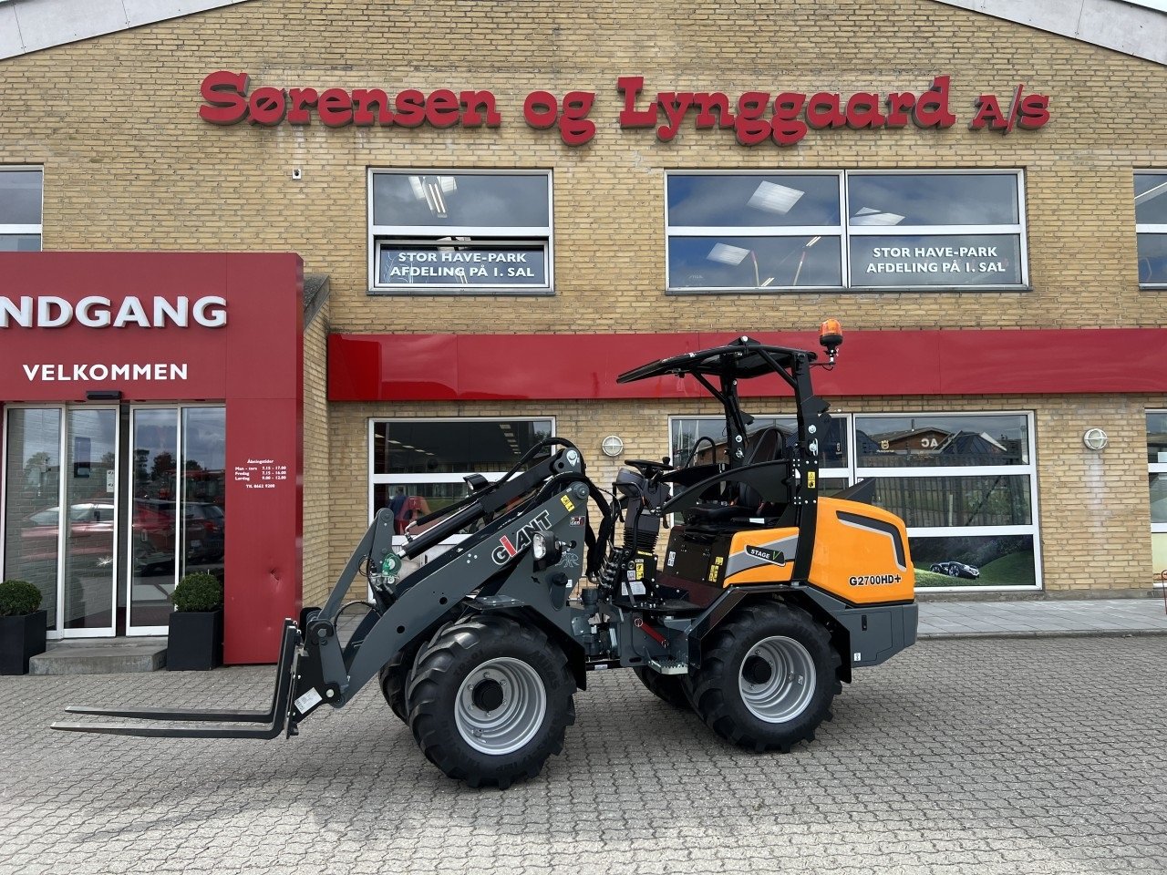 Kompaktlader del tipo GiANT G2700 HD PLUS, Gebrauchtmaschine en Viborg (Imagen 1)