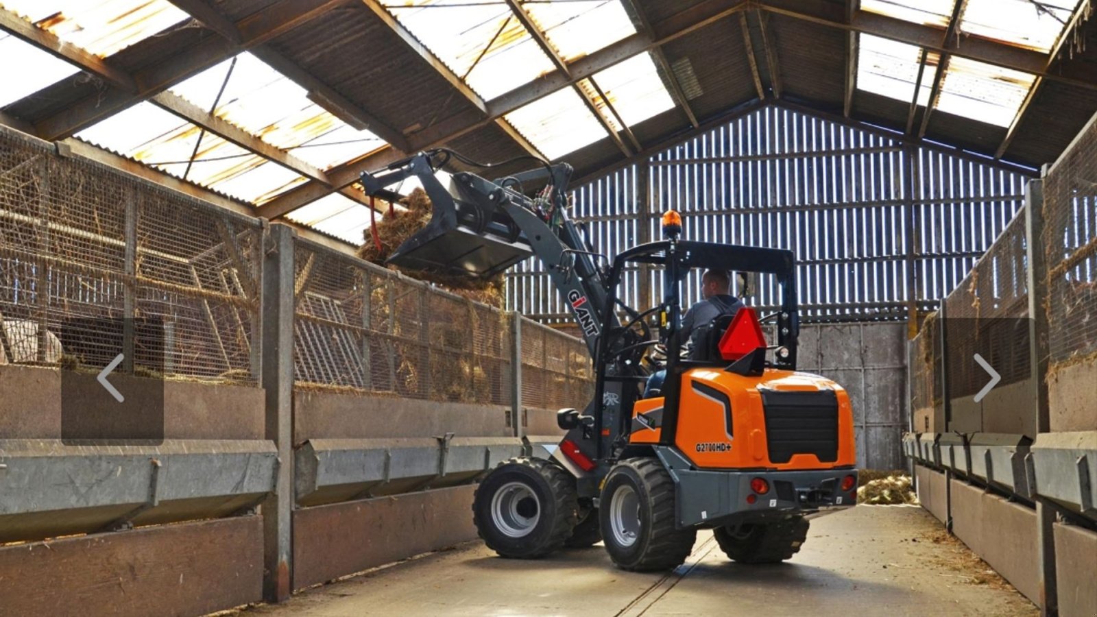 Kompaktlader of the type GiANT G2700 HD PLUS, Gebrauchtmaschine in Kolind (Picture 3)