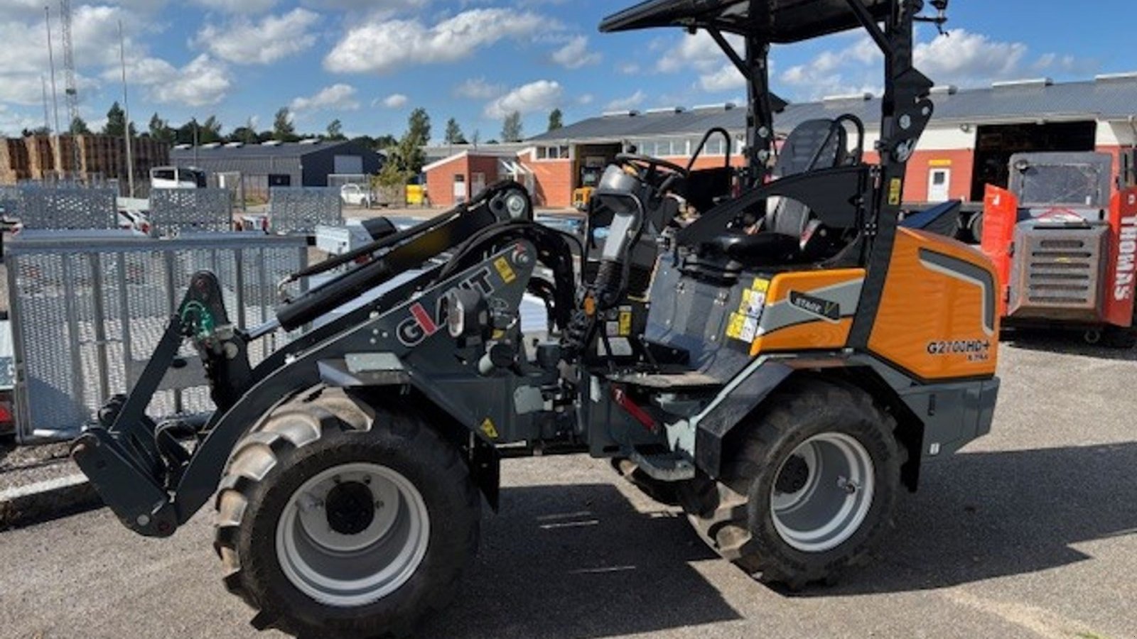 Kompaktlader of the type GiANT G2700 X-TRA HD PLUS, Gebrauchtmaschine in Nørresundby (Picture 4)