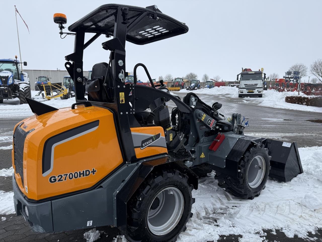 Kompaktlader van het type GiANT G2700 X-TRA HD PLUS, Gebrauchtmaschine in Hadsten (Foto 3)