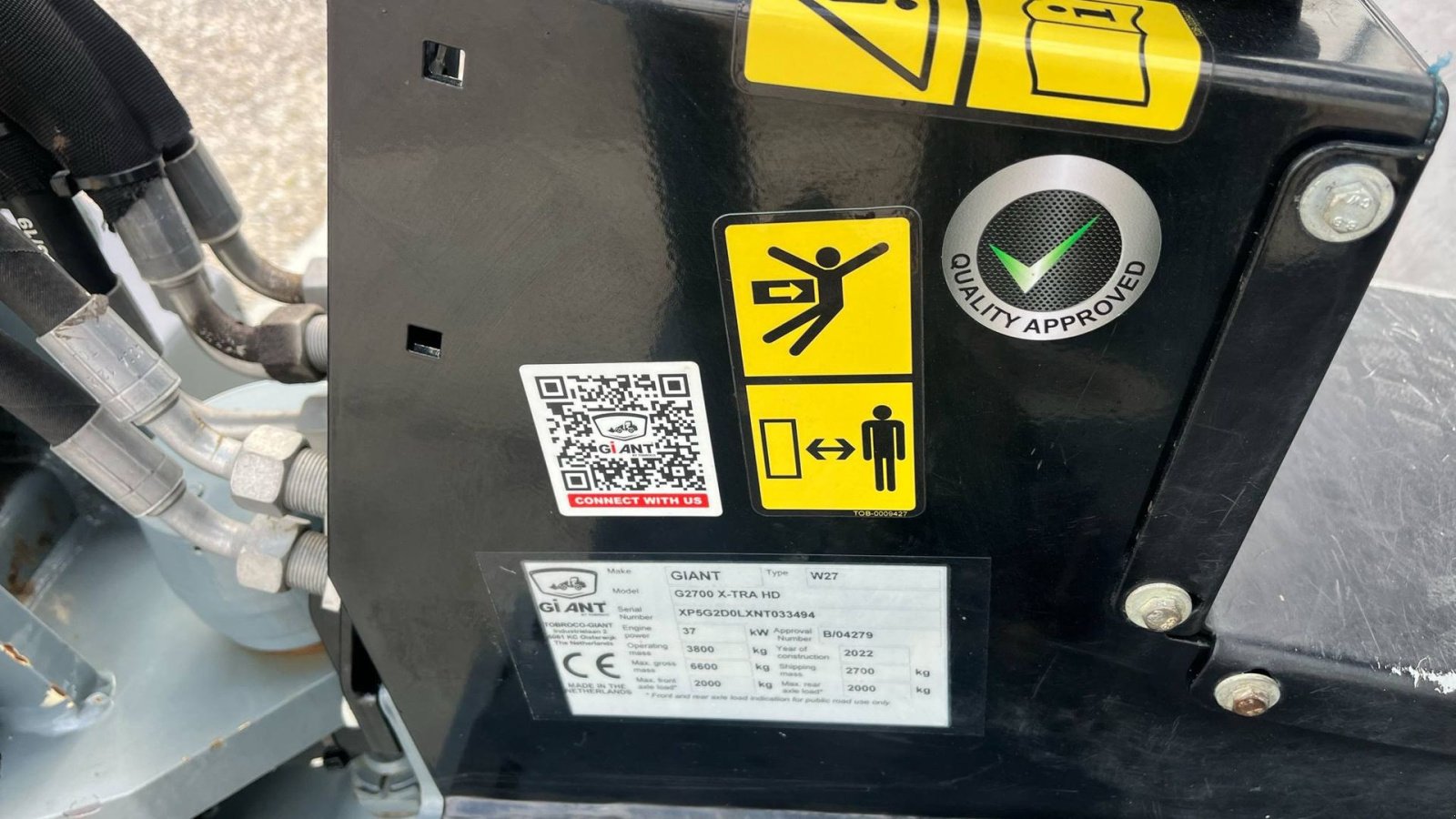 Kompaktlader of the type GiANT G2700 X-TRA HD PLUS, Gebrauchtmaschine in Mariager (Picture 11)