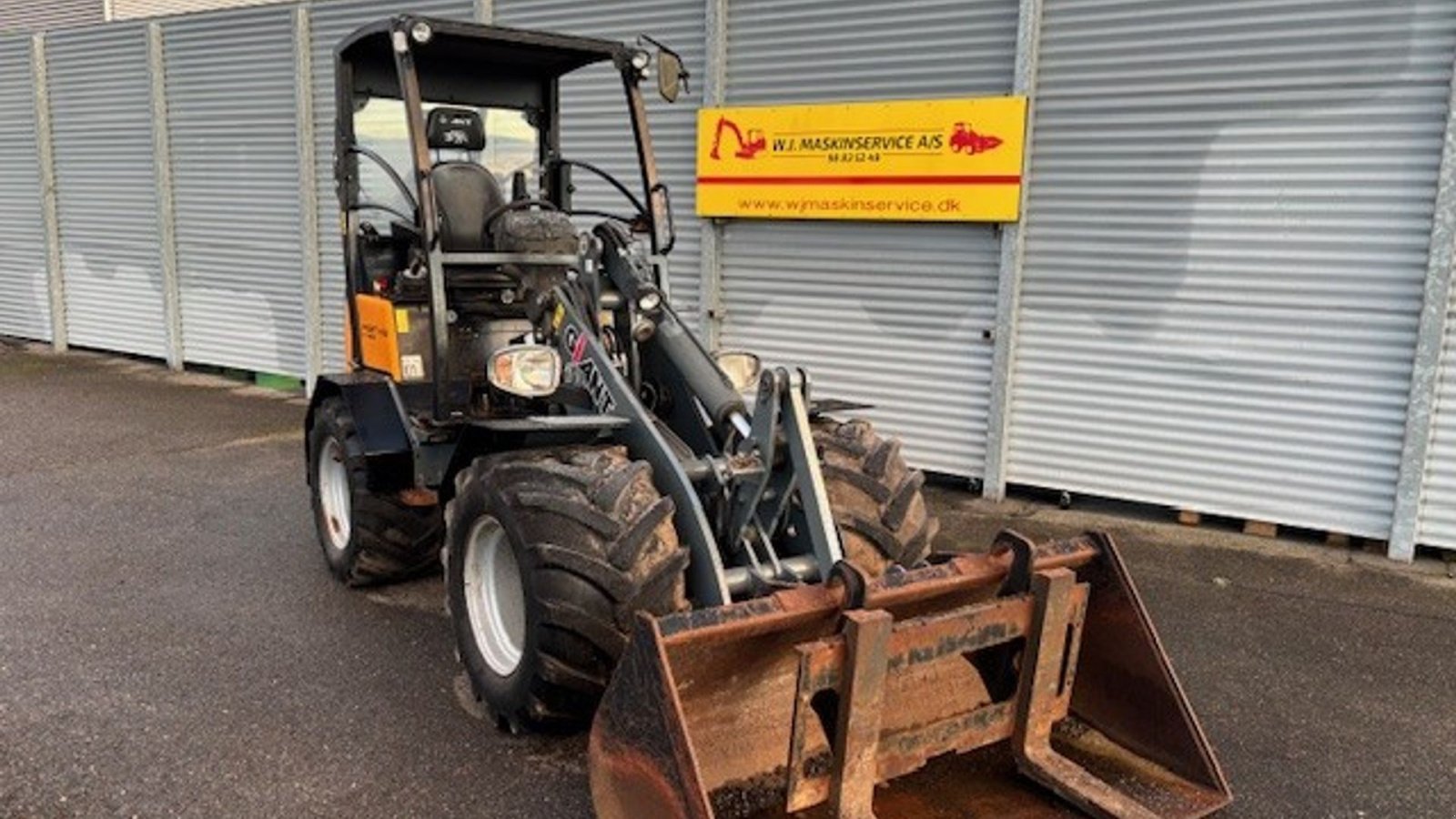 Kompaktlader des Typs GiANT V 452 T X-TRA HD, Gebrauchtmaschine in Nørresundby (Bild 4)