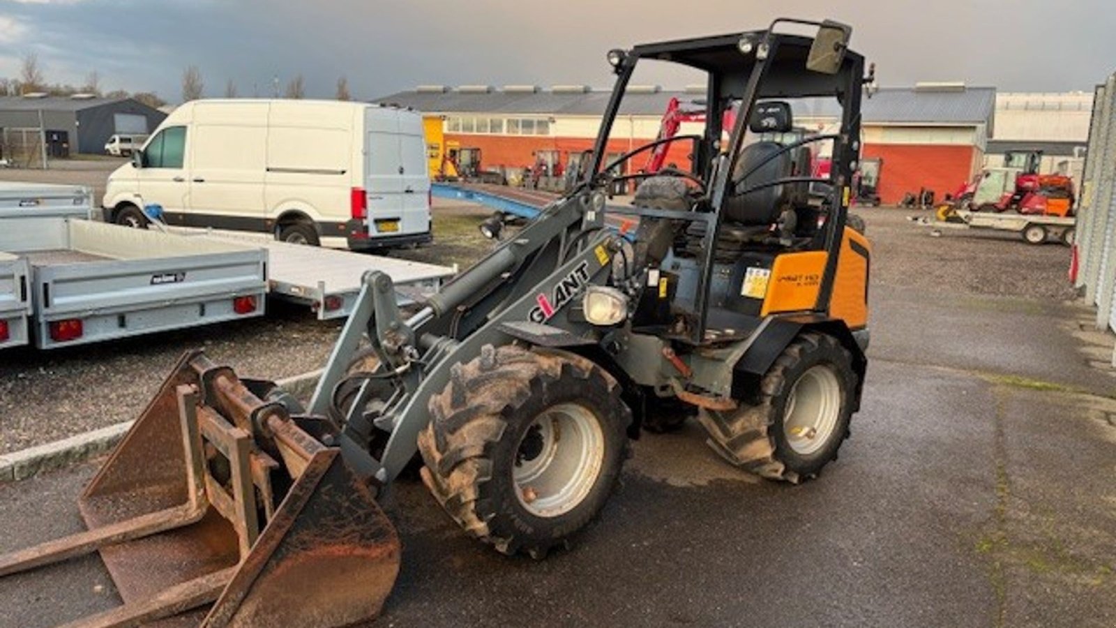 Kompaktlader des Typs GiANT V 452 T X-TRA HD, Gebrauchtmaschine in Nørresundby (Bild 3)