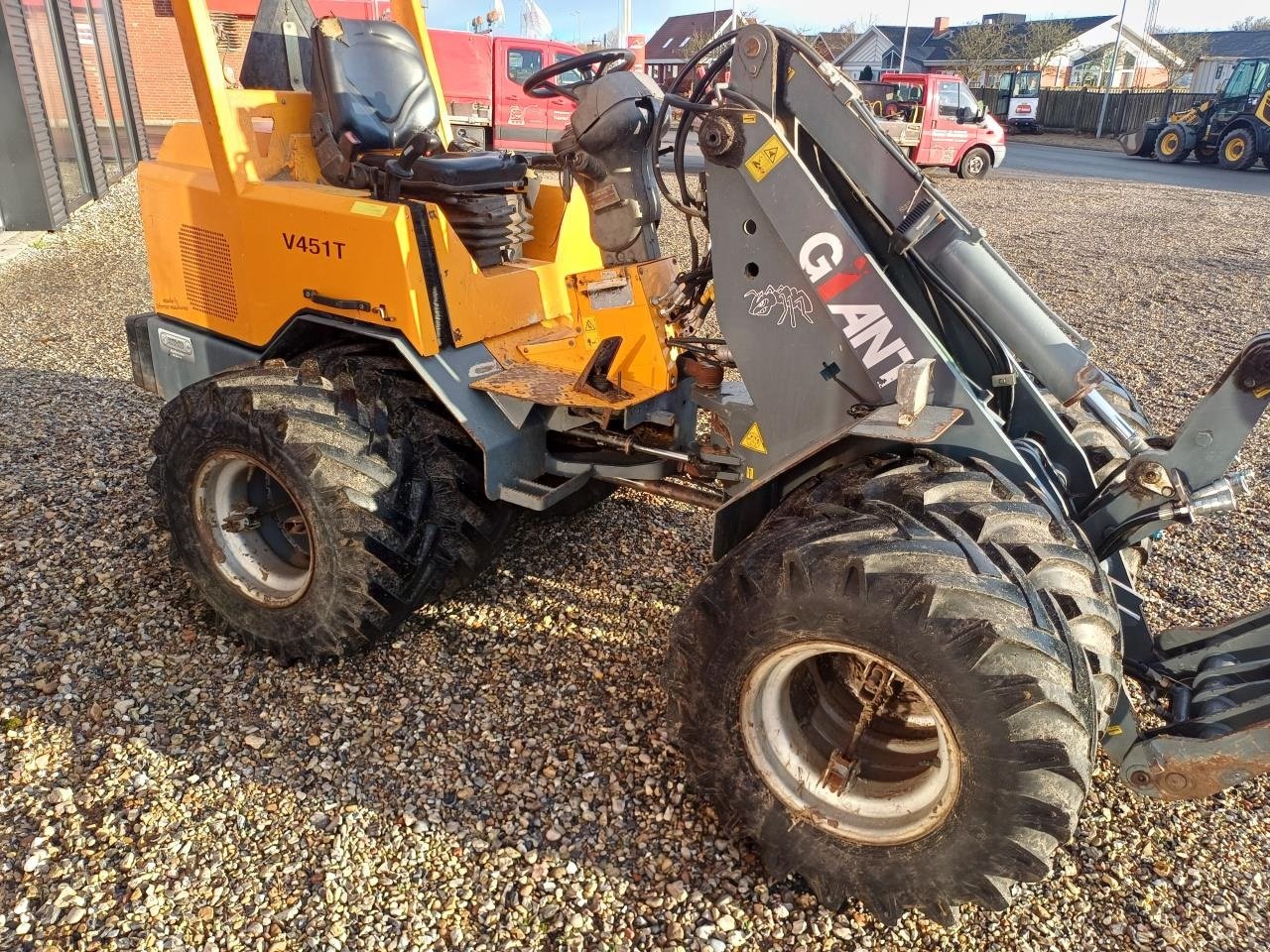 Kompaktlader van het type GiANT V451T, Gebrauchtmaschine in Skjern (Foto 2)