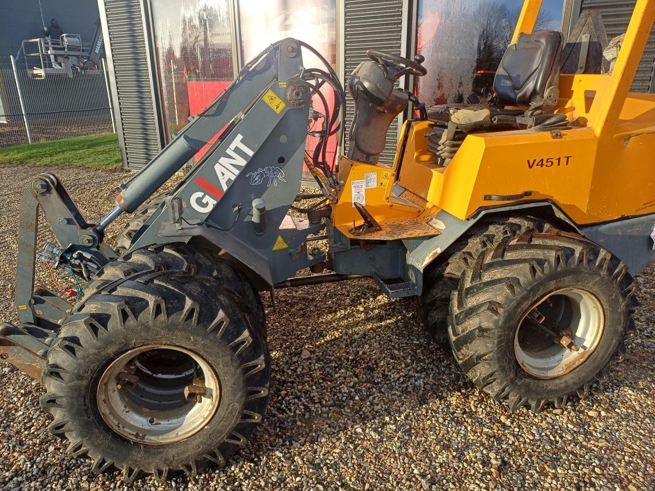 Kompaktlader van het type GiANT V451T, Gebrauchtmaschine in Skjern (Foto 5)