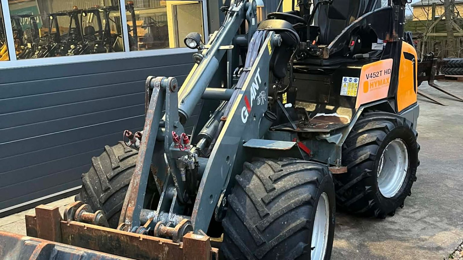 Kompaktlader van het type GiANT V452T HD, Gebrauchtmaschine in Føvling (Foto 5)