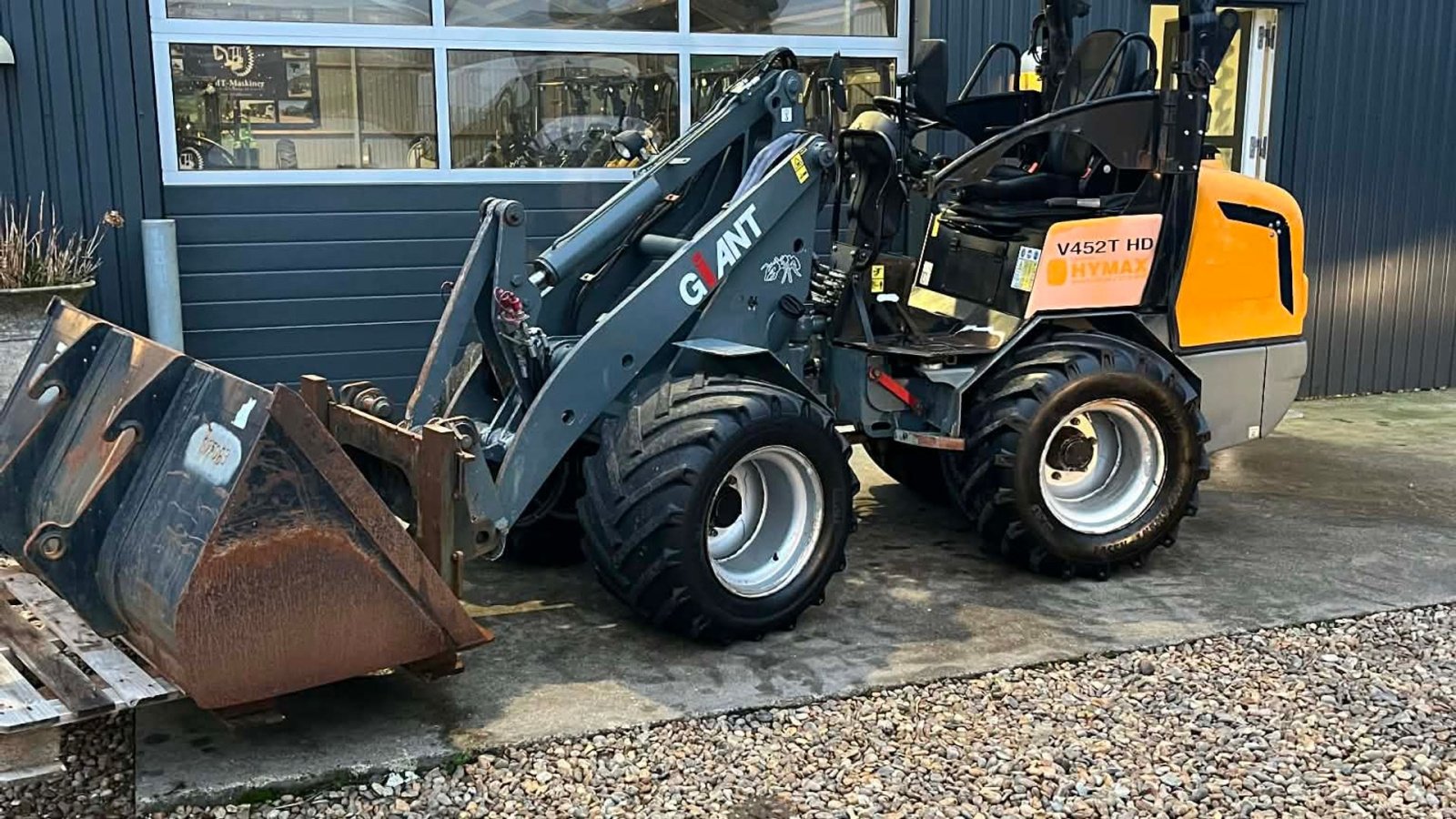 Kompaktlader van het type GiANT V452T HD, Gebrauchtmaschine in Føvling (Foto 2)