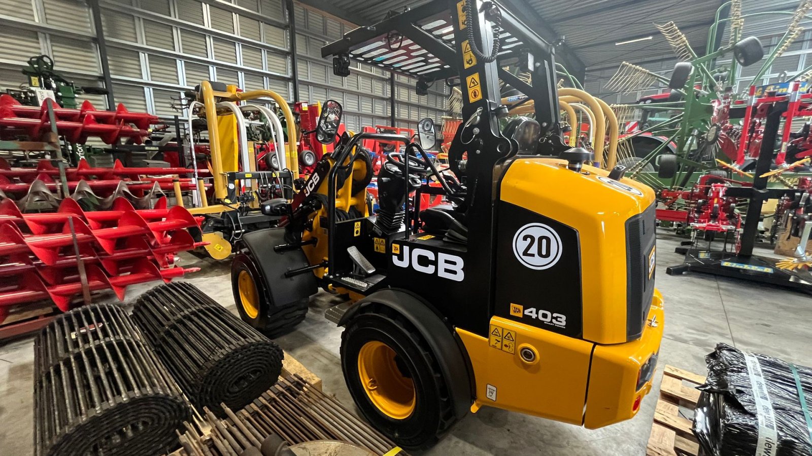 Kompaktlader of the type JCB 403 Agri Smart Power, Gebrauchtmaschine in Horsens (Picture 3)