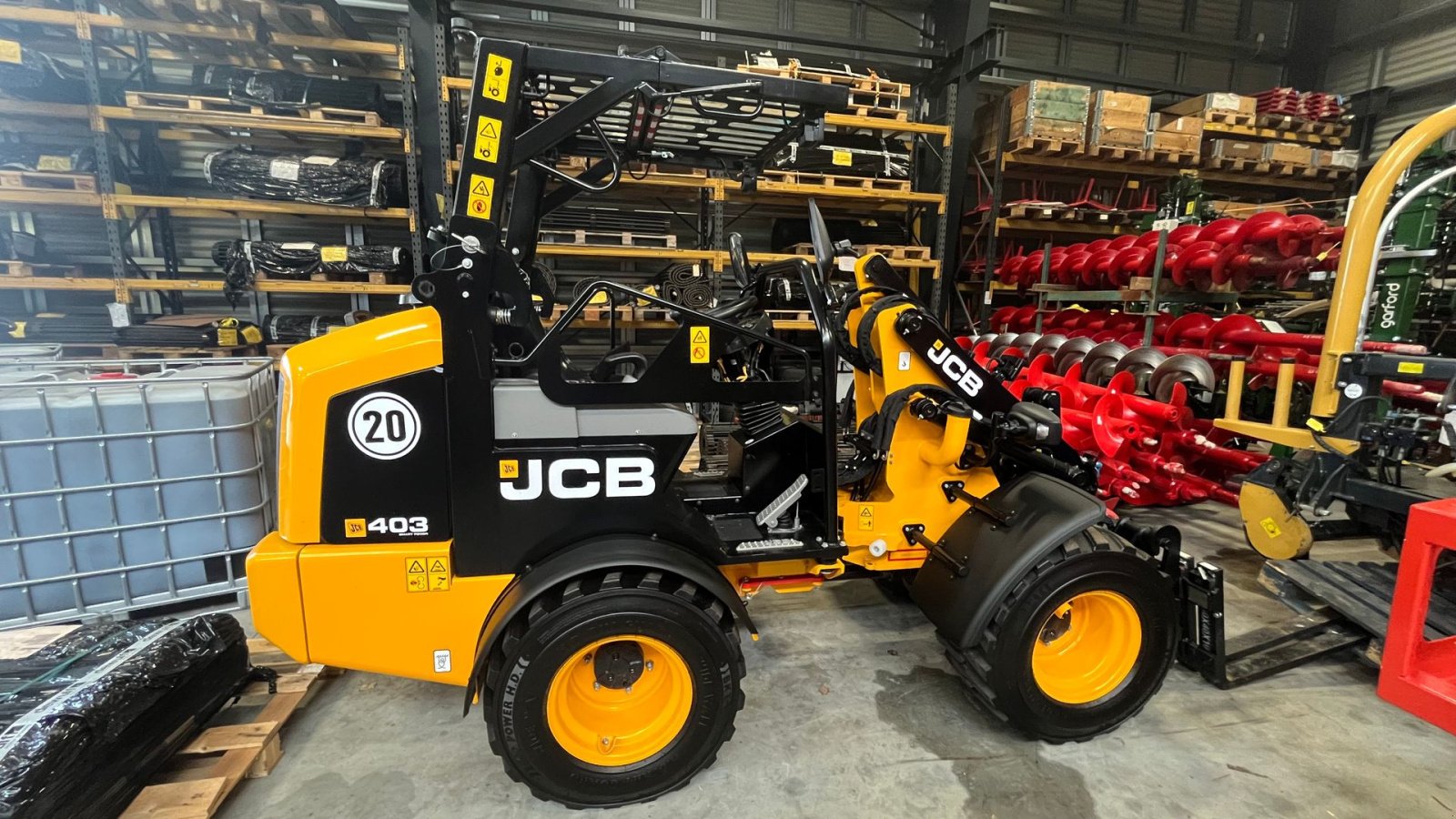 Kompaktlader of the type JCB 403 Agri Smart Power, Gebrauchtmaschine in Horsens (Picture 1)