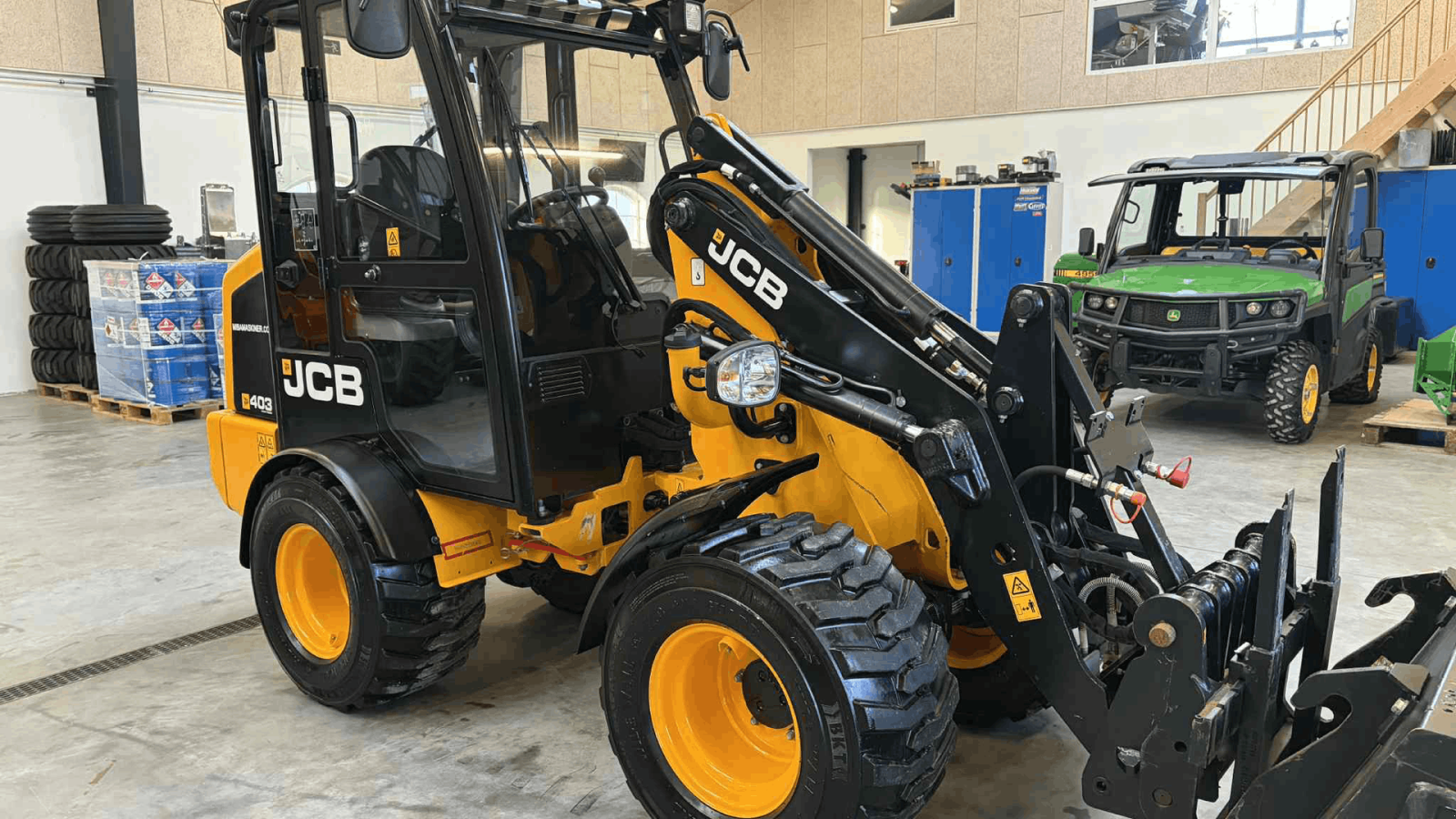 Kompaktlader of the type JCB 403 Minilæsser, Gebrauchtmaschine in Mariager (Picture 1)