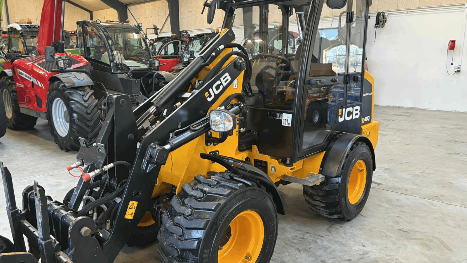 Kompaktlader of the type JCB 403 Minilæsser, Gebrauchtmaschine in Mariager (Picture 3)