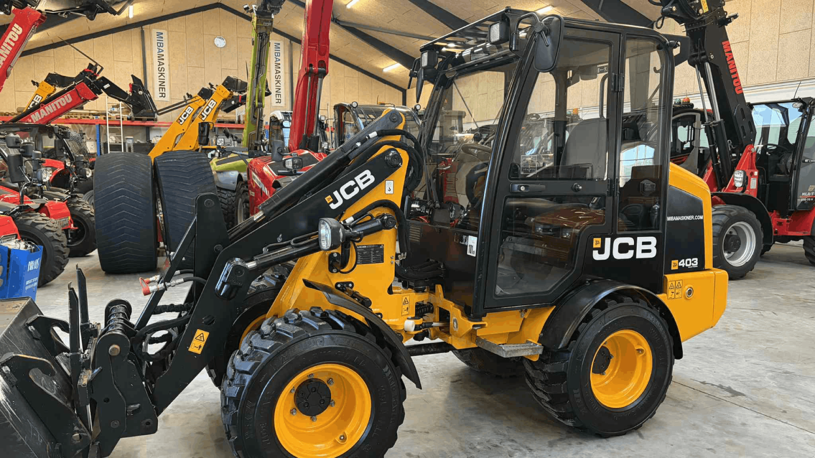 Kompaktlader of the type JCB 403 Minilæsser, Gebrauchtmaschine in Mariager (Picture 4)