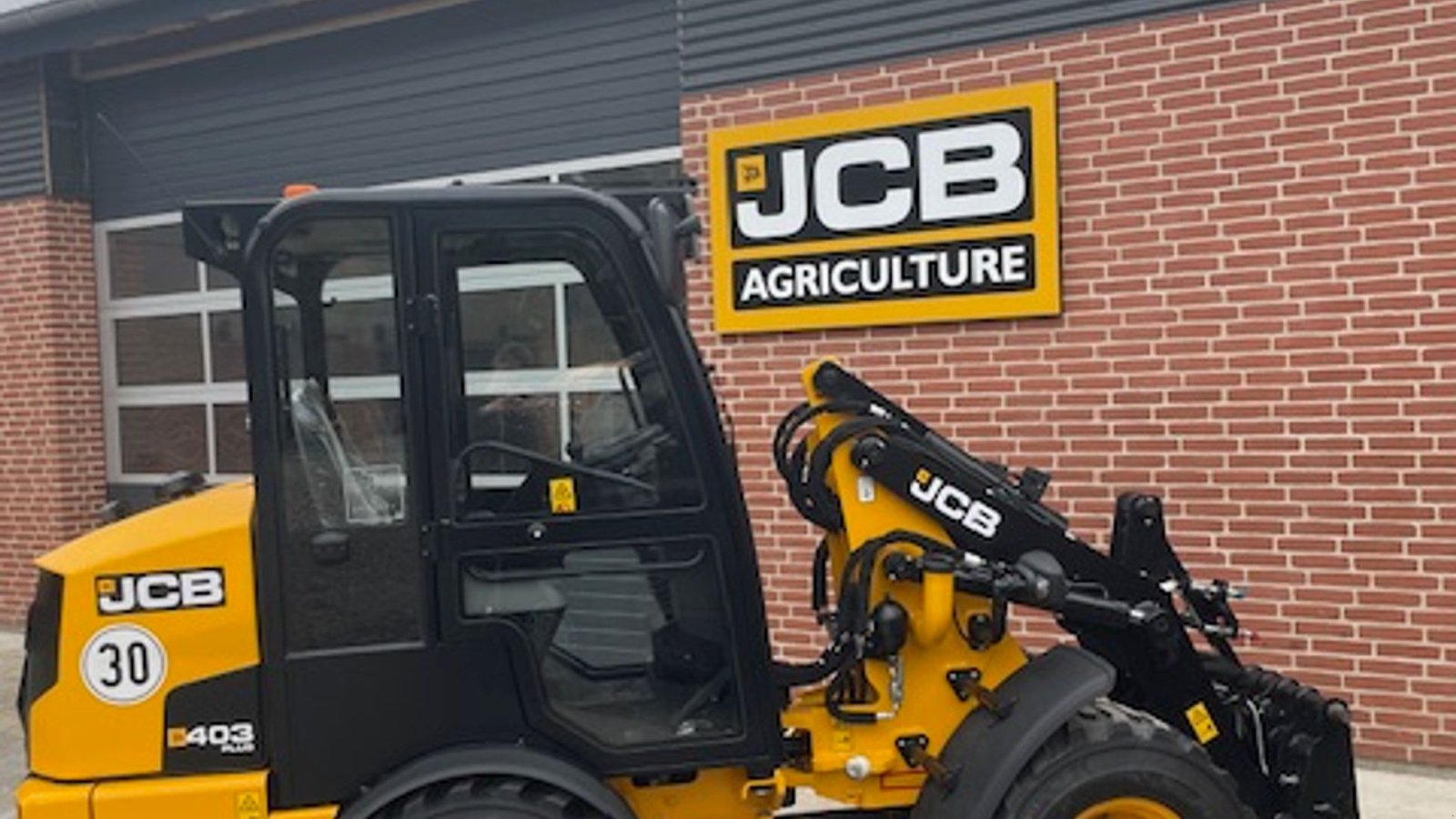 Kompaktlader des Typs JCB 403 Plus Agri Med kabine og 30 km/t, Gebrauchtmaschine in Nibe (Bild 2)