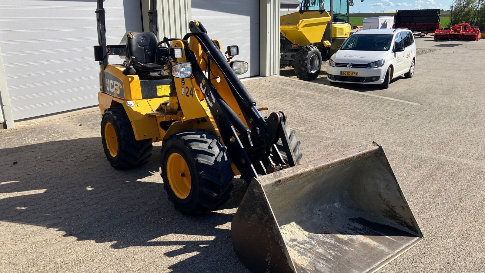 Kompaktlader del tipo JCB 403 WLS, Gebrauchtmaschine en Spøttrup (Imagen 5)