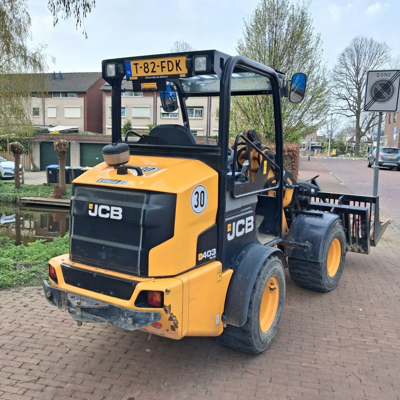 Kompaktlader typu JCB 403, Gebrauchtmaschine w Alblasserdam (Zdjęcie 4)