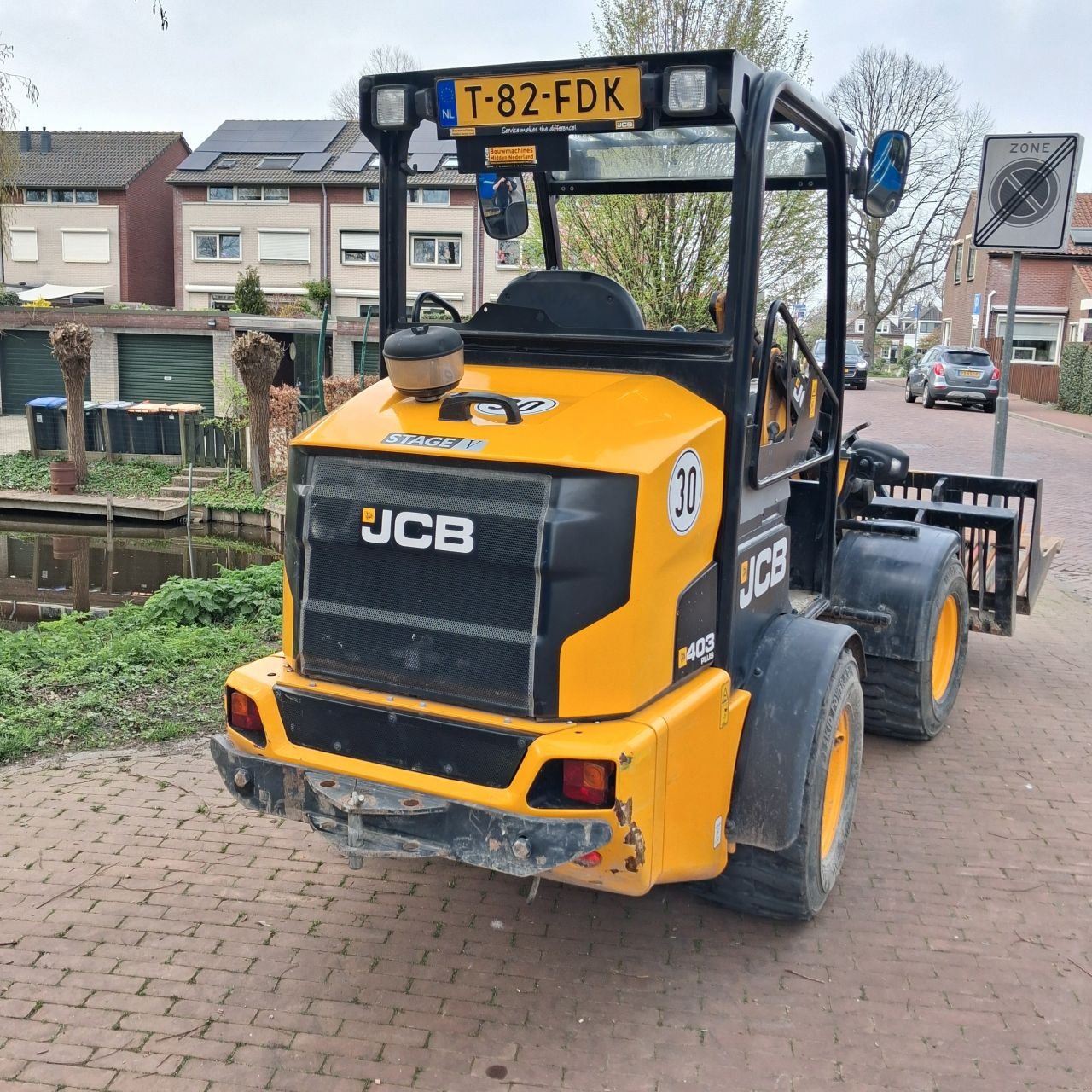 Kompaktlader typu JCB 403, Gebrauchtmaschine w Alblasserdam (Zdjęcie 3)