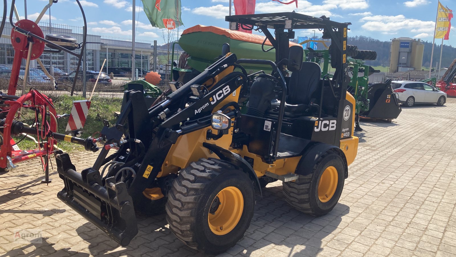 Kompaktlader του τύπου JCB 403, Neumaschine σε Münsingen (Φωτογραφία 1)