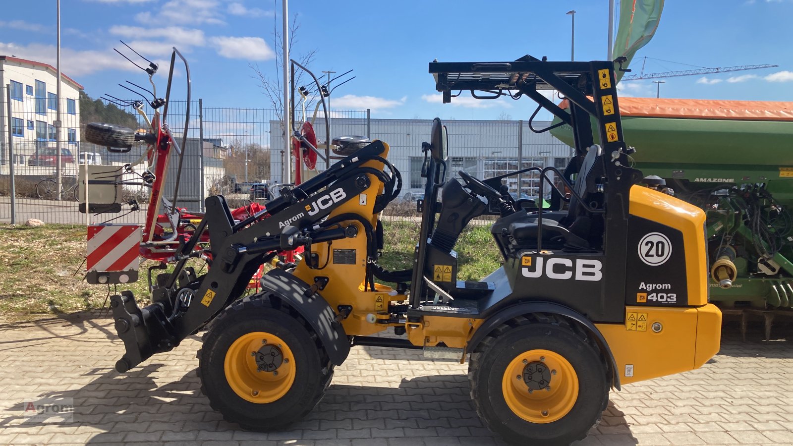 Kompaktlader του τύπου JCB 403, Neumaschine σε Münsingen (Φωτογραφία 2)