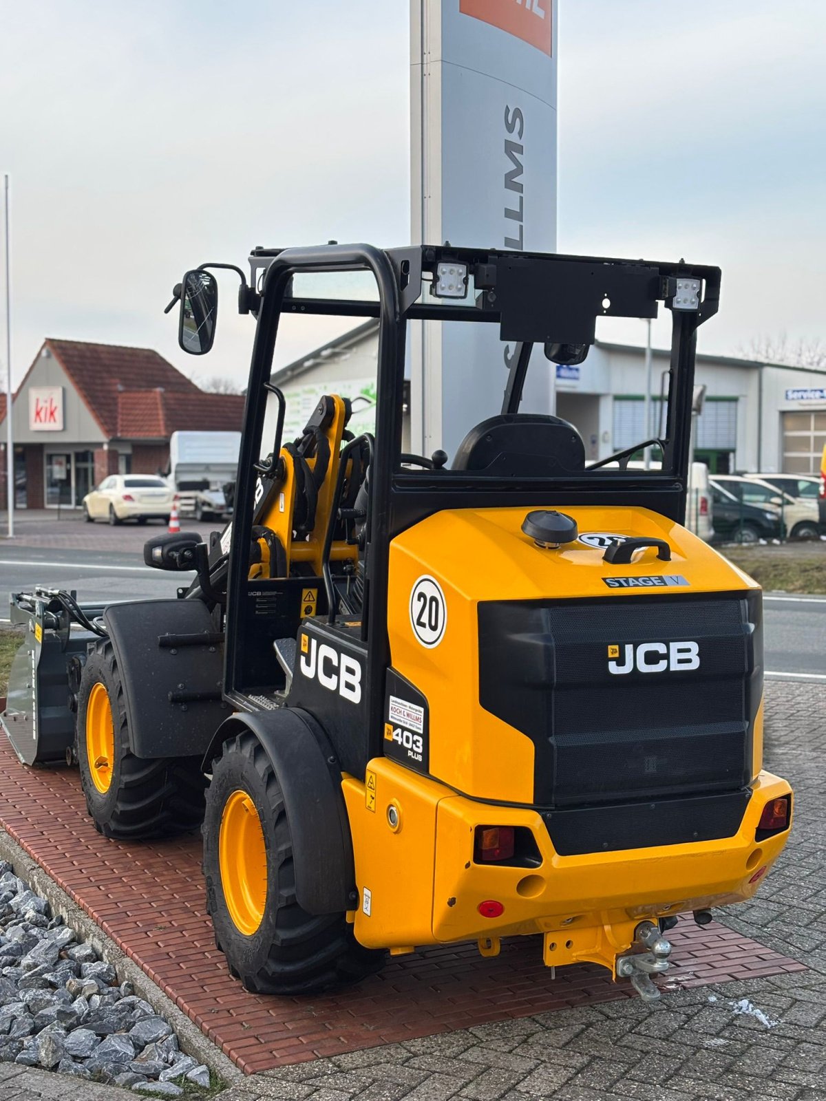 Kompaktlader van het type JCB 403, Gebrauchtmaschine in Esens (Foto 3)