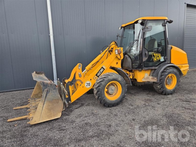 Kompaktlader des Typs JCB 406, Gebrauchtmaschine in Düsseldorf (Bild 1)