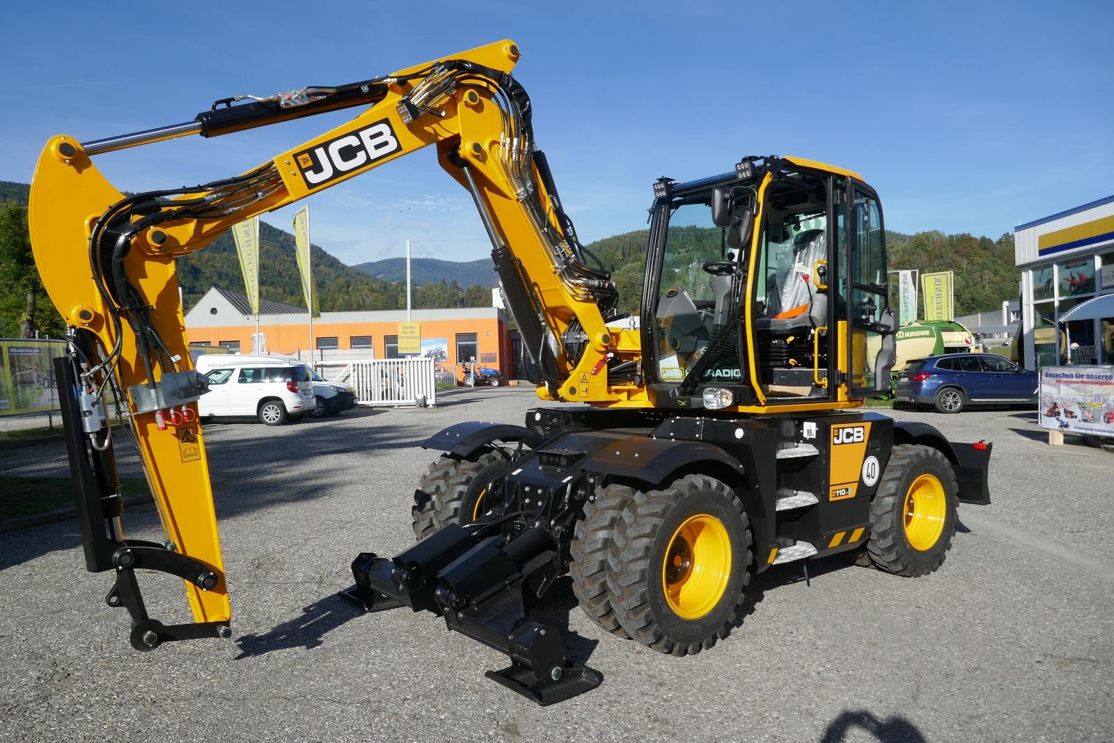 Kompaktlader of the type JCB Hydradig 110W, Gebrauchtmaschine in Villach (Picture 1)