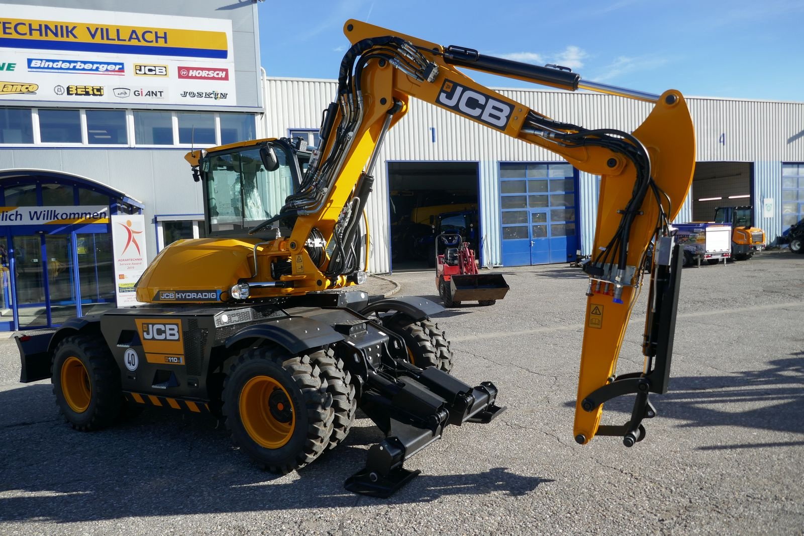 Kompaktlader of the type JCB Hydradig 110W, Gebrauchtmaschine in Villach (Picture 5)