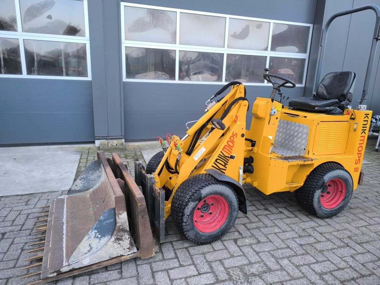 Kompaktlader typu Knikmops 100, Gebrauchtmaschine w Hardegarijp (Zdjęcie 3)