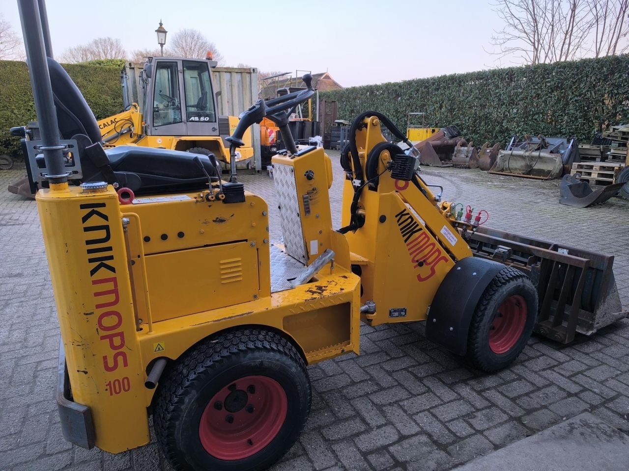 Kompaktlader typu Knikmops 100, Gebrauchtmaschine w Hardegarijp (Zdjęcie 7)