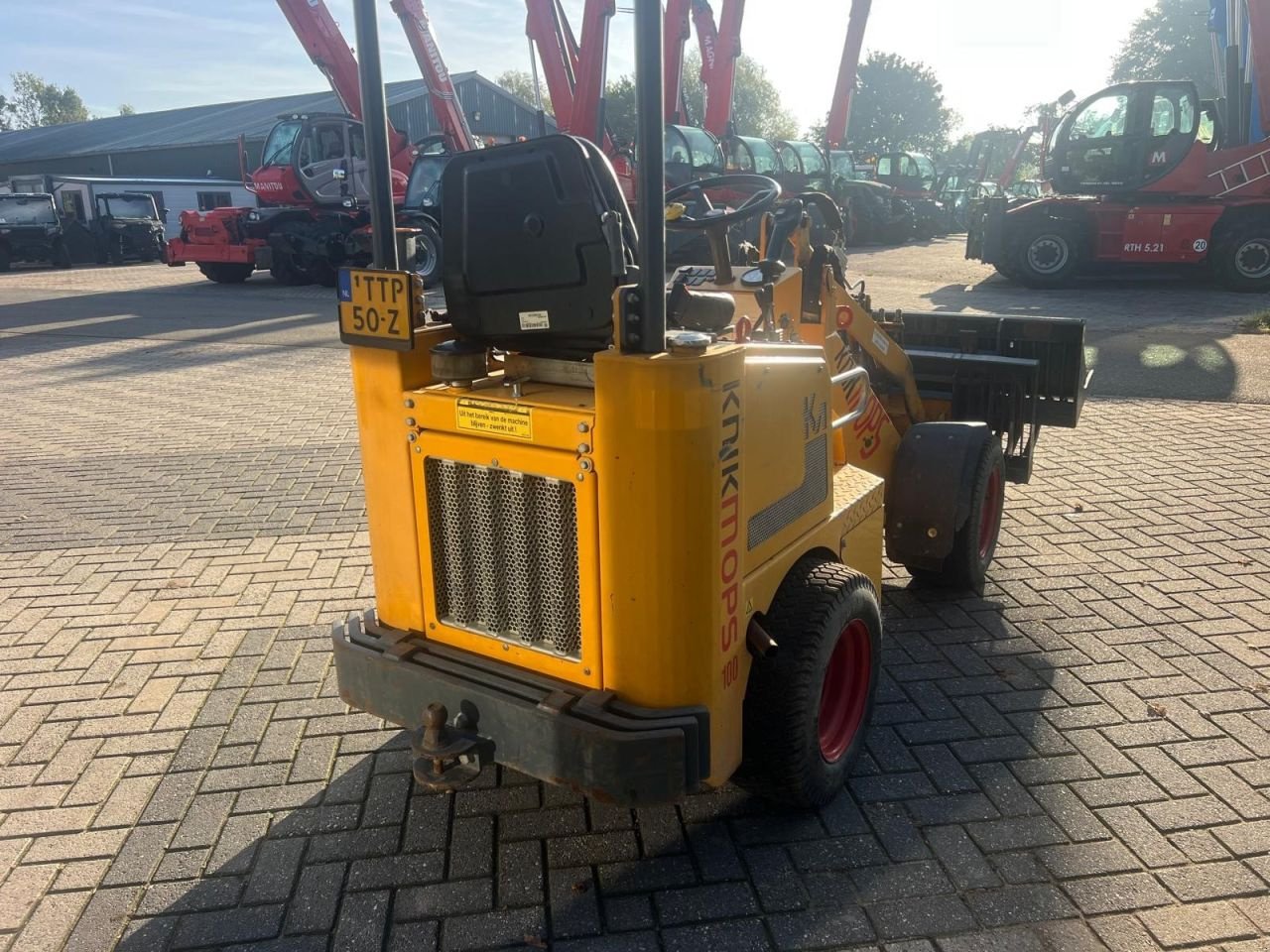 Kompaktlader of the type Knikmops 100, Gebrauchtmaschine in Lunteren (Picture 7)