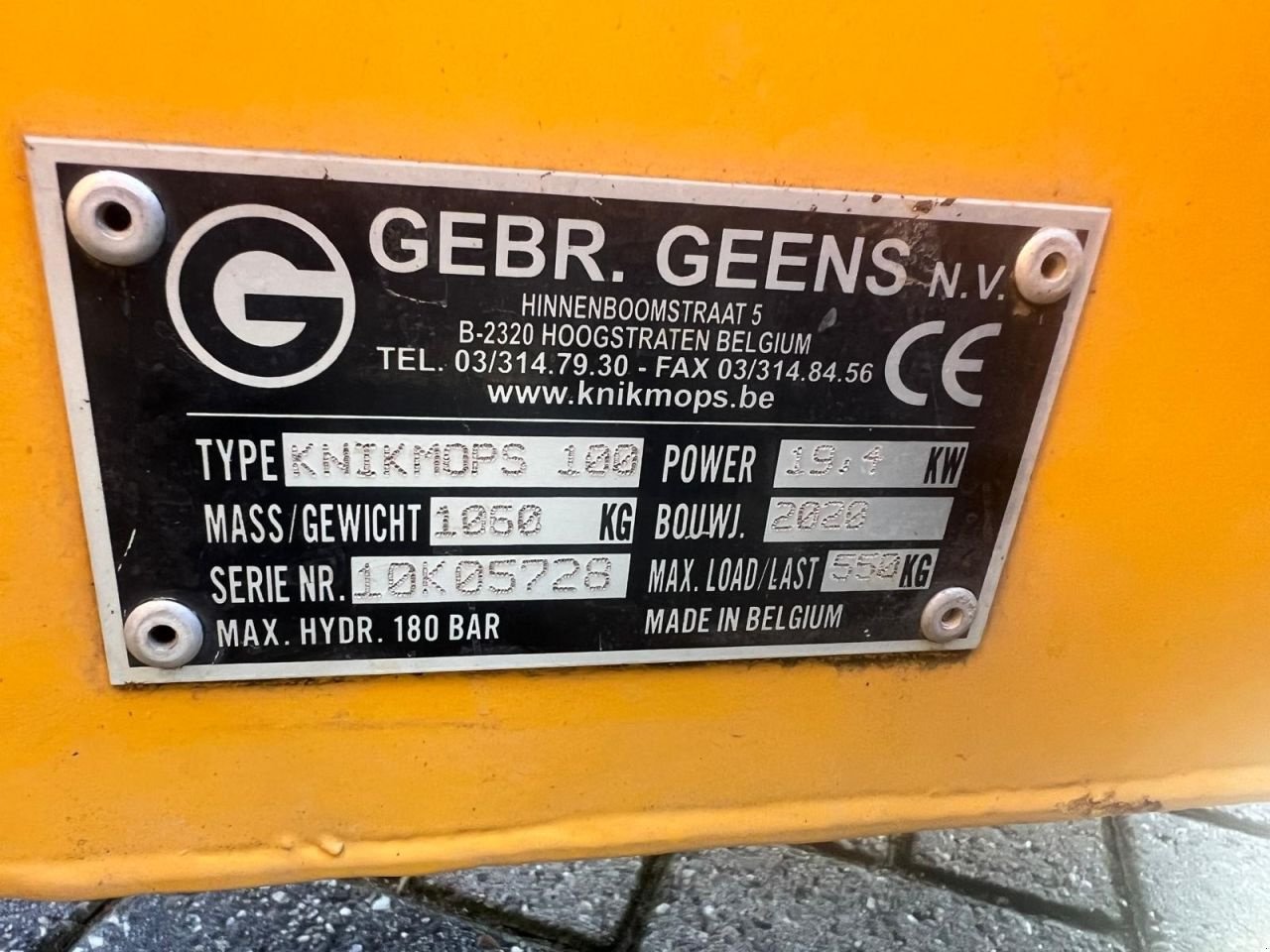 Kompaktlader of the type Knikmops 100, Gebrauchtmaschine in Lunteren (Picture 6)