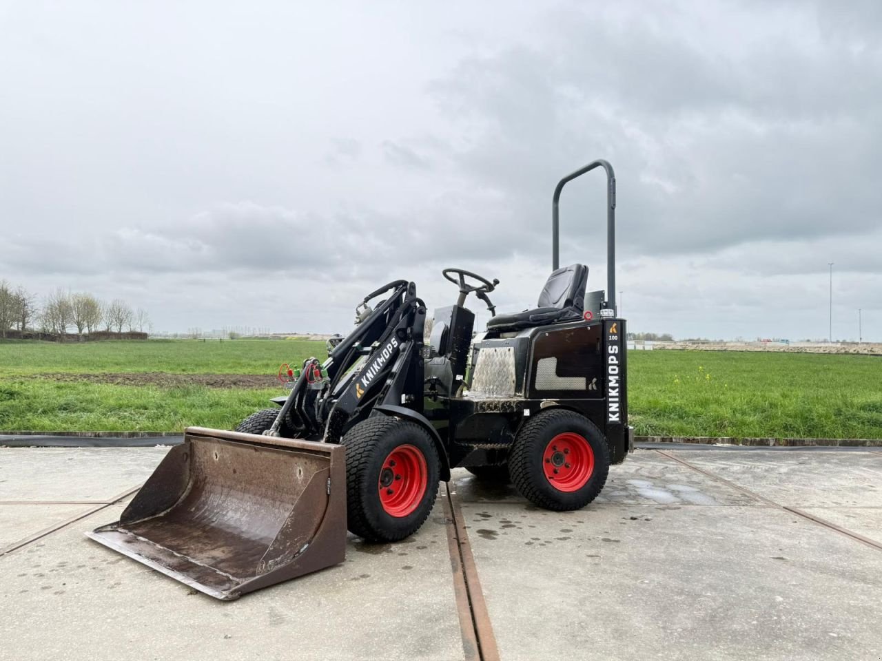 Kompaktlader του τύπου Knikmops 100, Gebrauchtmaschine σε Hardinxveld-Giessendam (Φωτογραφία 5)