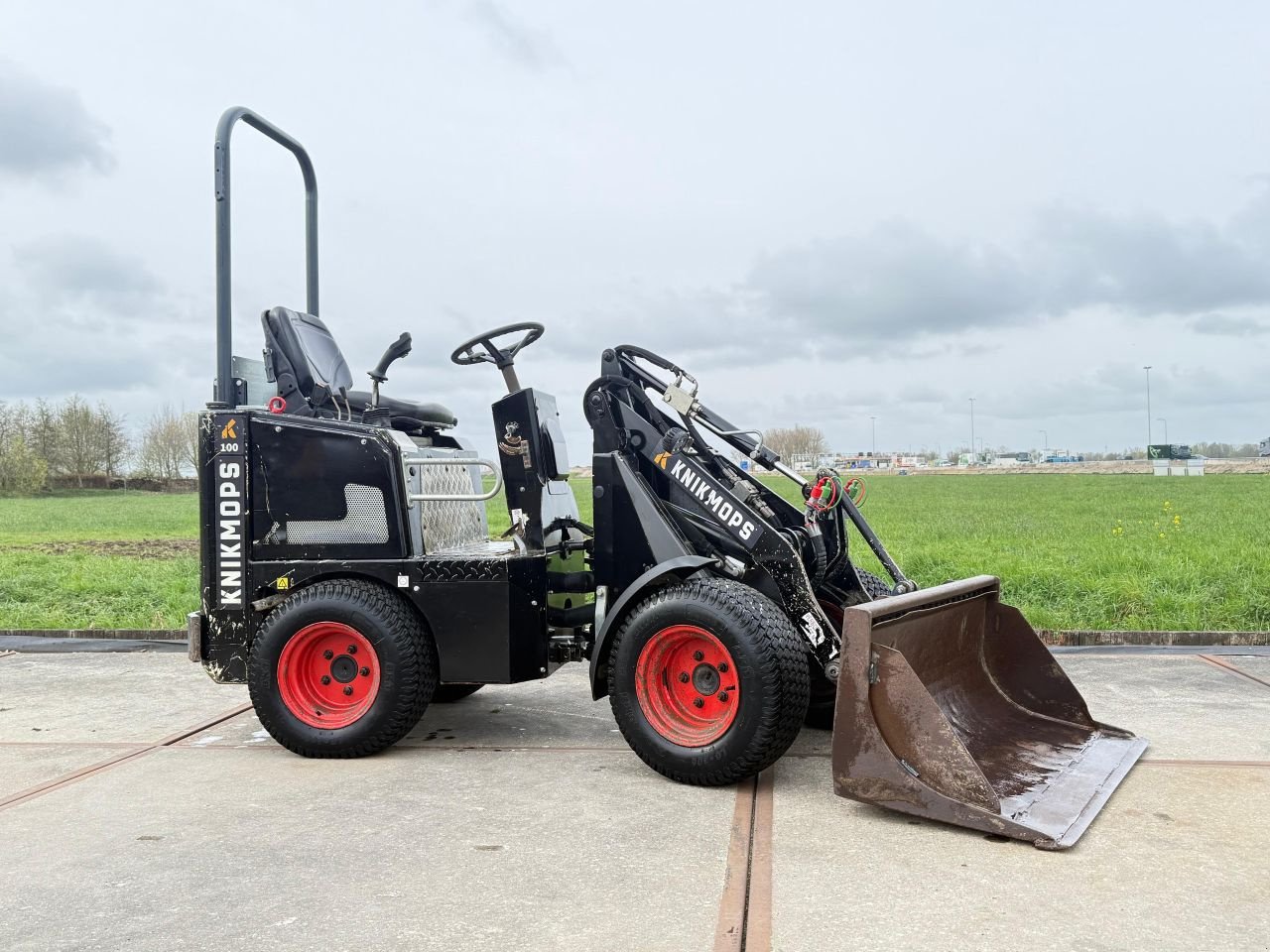 Kompaktlader του τύπου Knikmops 100, Gebrauchtmaschine σε Hardinxveld-Giessendam (Φωτογραφία 7)